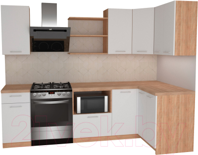 

Готовая кухня Primebeli, Агата Premium 1.2x2.0 правая