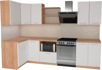 

Готовая кухня Primebeli, Агата Premium 1.2x2.4 левая
