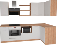 

Готовая кухня Primebeli, Агата Premium 1.2x2.0 правая + шкаф под духовку