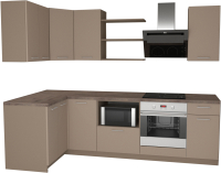 

Готовая кухня Primebeli, Агата Premium 1.2x2.0 левая + шкаф под духовку