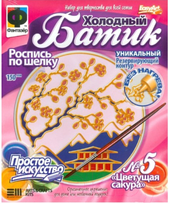 

Набор для творчества Lori, Росписи по шелку. Цветущая сакура / 757035