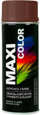 Эмаль Maxi Color 8016MX RAL 8016 (400мл, махагон коричневый)