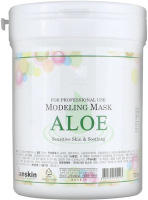 Маска для лица альгинатная Anskin Original Aloe Modeling Mask (700мл) - 