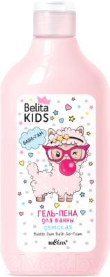 Пена для ванны детская Belita Kids Бабл Гам Для девочек 3-7лет (300мл)