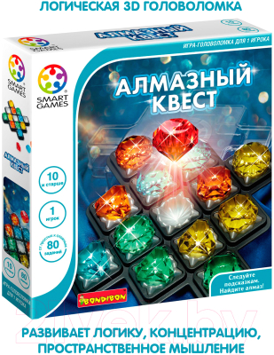 Игра-головоломка Bondibon Алмазный квест / ВВ5261