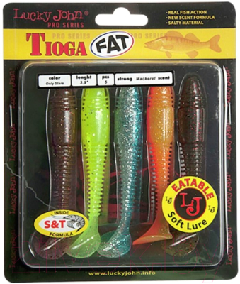 

Мягкая приманка Lucky John, Pro Series Tioga Fat 3.9in 10.00/MIX1 / 140146-MIX1