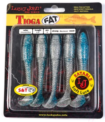 

Мягкая приманка Lucky John, Pro Series Tioga Fat 3.9in 10.00/T05 / 140146-T05