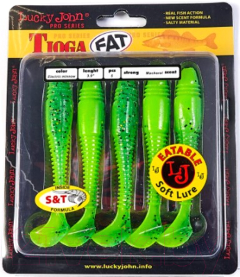 

Мягкая приманка Lucky John, Pro Series Tioga Fat 3.9in 10.00/T18 / 140146-T18
