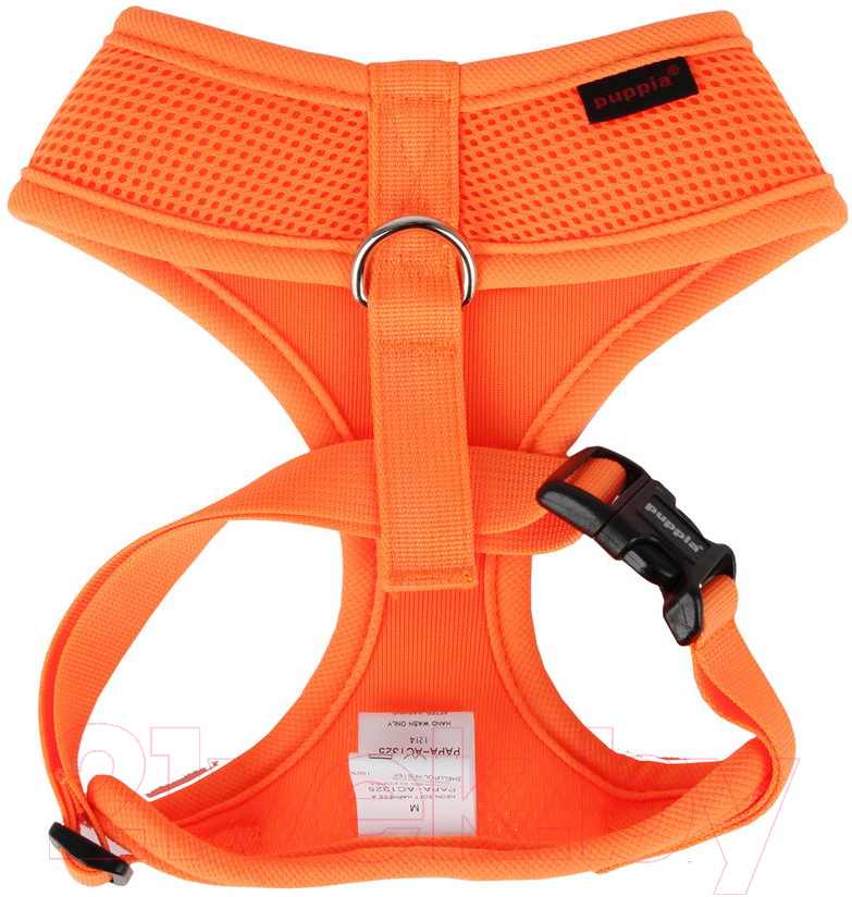 Шлея-жилетка для животных Puppia Neon Soft / PAPA-AC1325-OR-XL (оранжевый) — фото 2