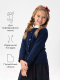 Миниатюра изображения товара Кофта детская Amarobaby Pure Love School / AB-OD21-PLS1902/20-140 (синий, р. 140)