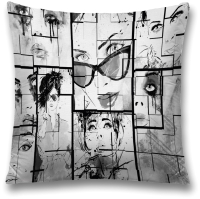 

Наволочка декоративная JoyArty, Модный комикс / sl_21048