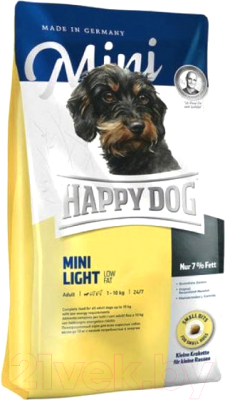 

Корм для собак Happy Dog, Supreme Mini Light Low Fat / 60102