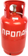 Газовый баллон бытовой Novogas НЗ 206.00.00-04 (27л, с ВБ-2) - 