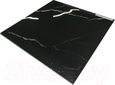 Плитка Farro Ceramics Mueto Black High Glossy (600x600)