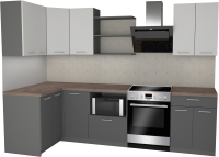 

Готовая кухня Primebeli, Агата Premium 1.2x2.2 левая