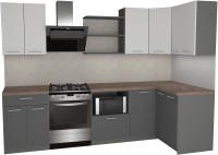

Готовая кухня Primebeli, Агата Premium 1.2x2.2 правая