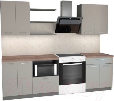 

Готовая кухня Primebeli, Агата Стандарт 2.0