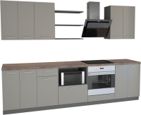 

Готовая кухня Primebeli, Агата Стандарт 2.2 + шкаф под духовку