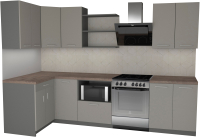 

Готовая кухня Primebeli, Агата Стандарт 1.2x2.4 левая