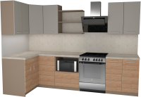 

Готовая кухня Primebeli, Агата Стандарт 1.2x2.4 левая