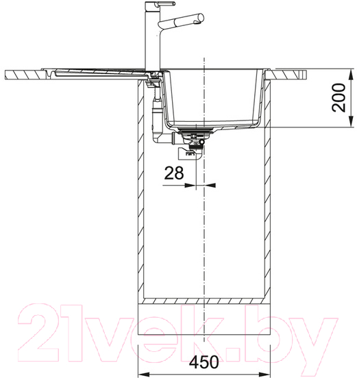 Мойка кухонная Franke CNG 611/211-78