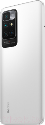 Смартфон Xiaomi Redmi 10 4GB/128GB 2021 без NFC (белый камень)