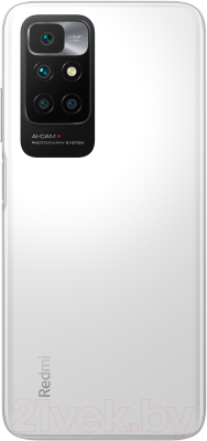Смартфон Xiaomi Redmi 10 4GB/128GB 2021 без NFC (белый камень)