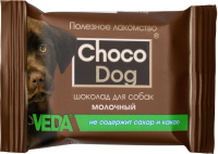 Лакомство для собак Veda Choco Dog Шоколад молочный (15г) - 