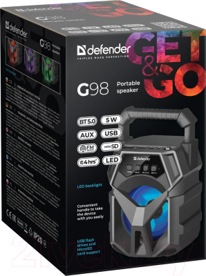 Портативная колонка Defender G98 / 65098