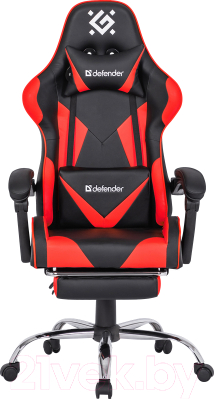 Кресло геймерское Defender Pilot / 64354 (черный/красный)