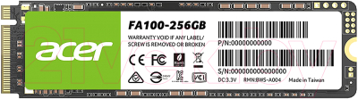 SSD диск Acer FA100 256GB / BL.9BWWA.118