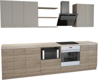 

Готовая кухня Primebeli, Агата Стандарт 2.2 + шкаф под духовку