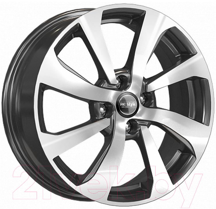 Литой диск K&K КС893 Stepway 16x6" 4x100мм DIA 60.1мм ET 37мм Алмаз черный