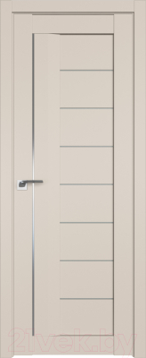 

Дверь межкомнатная ProfilDoors, Модерн 17U 80x200 в цвет полотна