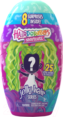 

Кукла с аксессуарами Hairdorables, Малышки-сестрички. Мармеладная фантазия / 23780