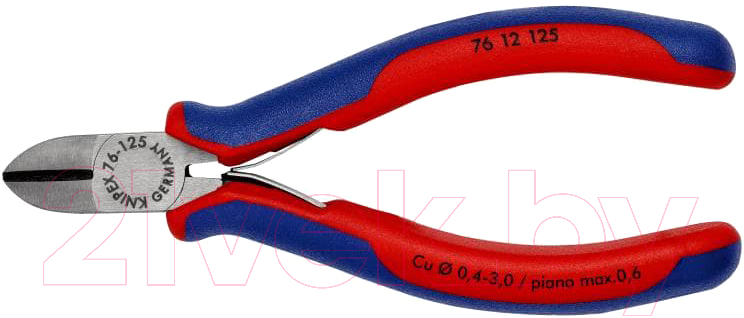 Бокорезы Knipex 7612125