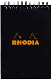 Блокнот Rhodia 135009C (80л, черный)