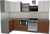 

Готовая кухня Primebeli, Агата Стандарт 1.2x2.4 левая