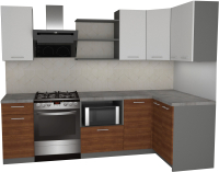 

Готовая кухня Primebeli, Агата Стандарт 1.2x2.0 правая
