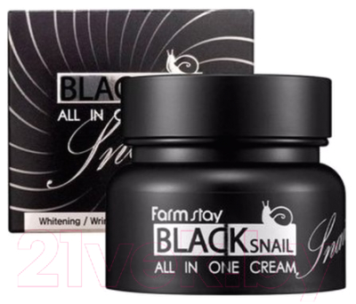 Крем для лица FarmStay Black Snail All In One Cream (100мл)