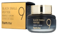 Крем для лица FarmStay Black Snail & Peptide9 Perfect Cream (55мл) - 
