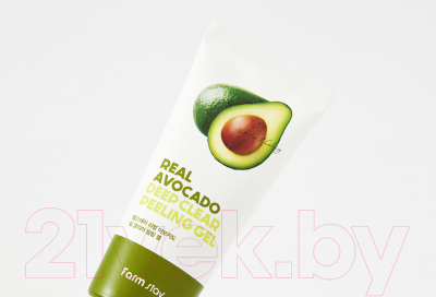 Пилинг для лица FarmStay Real Avocado Deep Clear Peeling Gel (100мл)