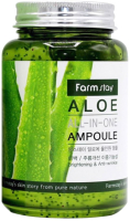 Сыворотка для лица FarmStay Aloe All ln One Ampoule (250мл) - 
