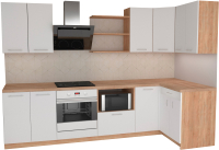 

Готовая кухня Primebeli, Агата Стандарт 1.2x2.4 правая + шкаф под духовку
