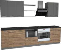 

Готовая кухня Primebeli, Агата Стандарт 2.2 + шкаф под духовку