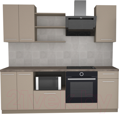 

Готовая кухня Primebeli, Агата Стандарт 1.6 + шкаф под духовку