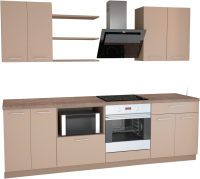 

Готовая кухня Primebeli, Агата Стандарт 2.0 + шкаф под духовку
