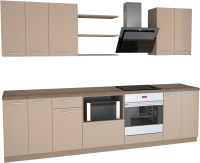 

Готовая кухня Primebeli, Агата Стандарт 2.2 + шкаф под духовку