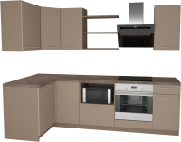 

Готовая кухня Primebeli, Агата Стандарт 1.2x2.0 левая + шкаф под духовку