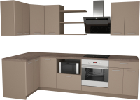 

Готовая кухня Primebeli, Агата Стандарт 1.2x2.2 левая + шкаф под духовку